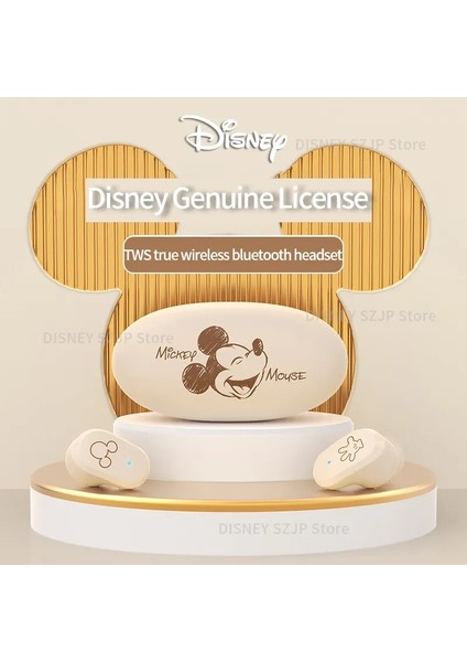 Disney DN02 Çakıl Şekli Taşınabilir Kulaklık Hıfı Ses Mini Kablosuz Bluetooth Kulaklık Dokunmatik Kontrol Düşük Gecikme Noel Hediyesi (Yurt Dışından) modelleri