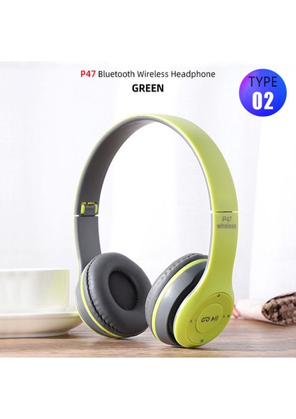 Katlanabilir Kablosuz Bluetooth Kulaklık Çok Fonksiyonlu Kulak Üstü Bluetooth Bağlantılı Kulaklıklar Ios Android Samsung Için Ses Stereo (Yurt Dışından)