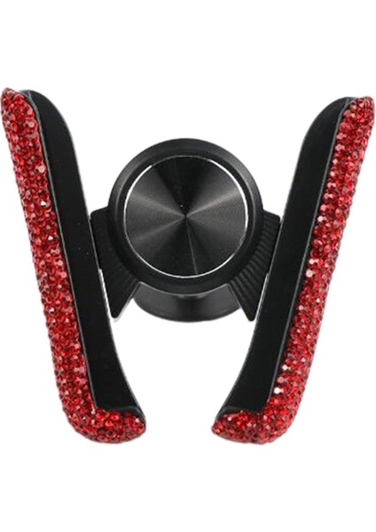Cep Telefonu Rhinestones Firar Ayarlanabilir Paneli Için Kırmızı (Yurt Dışından)