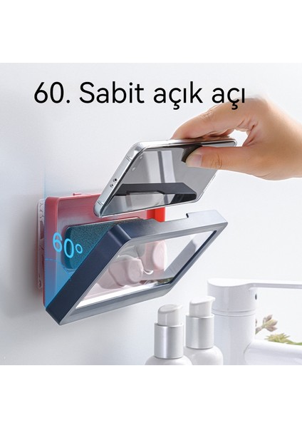 Banyo Deliksiz Duvar Asılı Su Geçirmez Telefon Kutusu (Yurt Dışından)