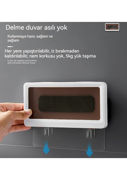 Banyo Deliksiz Duvar Asılı Su Geçirmez Telefon Kutusu (Yurt Dışından)