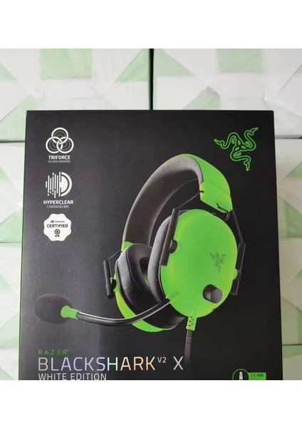 Razer Blackshark V2X Tornado Black Shark V2X Oyun Kulaklığı Kulaklığı Için Uygundur (Yurt Dışından)