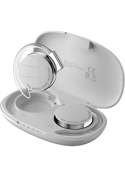 F2 Tws Bluetooth Mikrofonlu Kulaklık Spor Kulak Kancası LED Ekran Kablosuz Kulaklıklar Hifi Stereo Kulakiçi (Yurt Dışından)