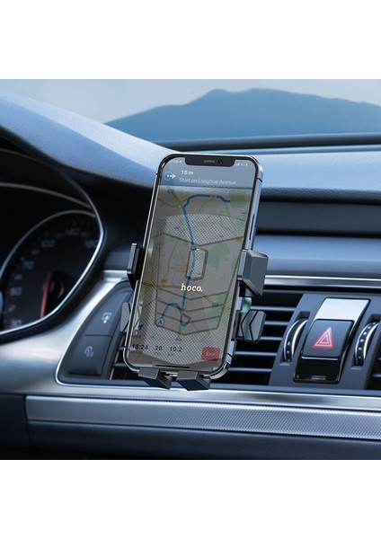 Hoco. CA86 Yeni Tek Tuşla Hava Çıkışı Araç Içi Telefon Tutucu Araba Cep Telefonu Navigasyon Tembel Klip Braketi (Yurt Dışından) modelleri