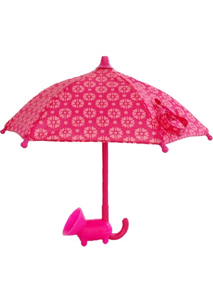 Sevimli Cep Telefonu Fotoğraf Vizör Kapağı, Güneşlik, Kişiselleştirilmiş Küçük Şemsiye, Cep Telefonu Tutucusu - Rose Red Daisy (Yurt Dışından)