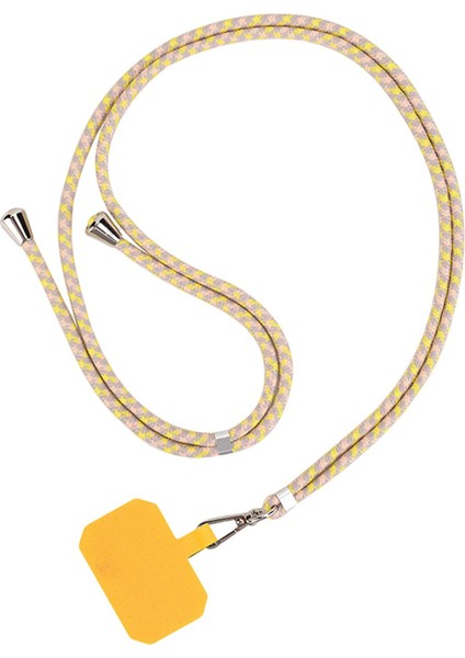 Ayarlanabilir Uzunluk Akıllı Telefon Askısı Evrensel Donanım Aksesuarları Sarı Gri Sarı (Yurt Dışından)