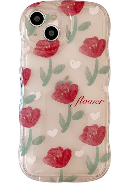 iPhone 12 Pro Max Için Çiçek Desenli Apple Telefon Kılıfı (Yurt Dışından)
