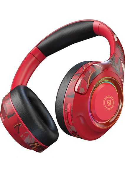 Tecsire A2 Bluetooth Kulaklık Kablosuz Kulaklık Kulak Üstü Yüksek Sadakat Bas Stereo Ayrılabilir Mikrofon (Yurt Dışından)