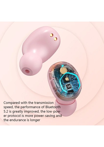 Yenı M13 Tws Kablosuz Kulaklık Bluetooth 5.2 Kulaklık Kulak Hifi Stereo Mikrofonlu Kulaklık Su Geçirmez Kulaklıklar Bas Müzik Kulaklık (Yurt Dışından) indirimleri