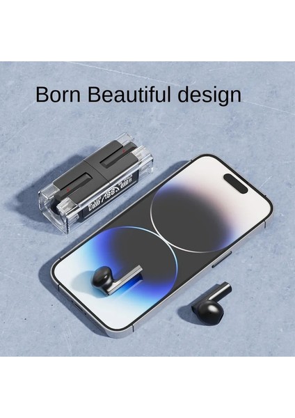 Yeni Moda A5 Tws Kablosuz Bluetooth Kulaklıklar Uzun Dayanıklılık Hd Müzik Kulaklık Kulaklık Akıllı Dokunmatik Mikrofonlu Kulaklıklar (Yurt Dışından)
