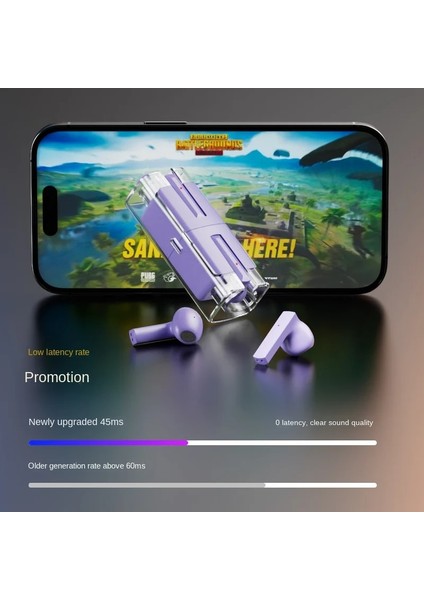 Yeni Moda A5 Tws Kablosuz Bluetooth Kulaklıklar Uzun Dayanıklılık Hd Müzik Kulaklık Kulaklık Akıllı Dokunmatik Mikrofonlu Kulaklıklar (Yurt Dışından)