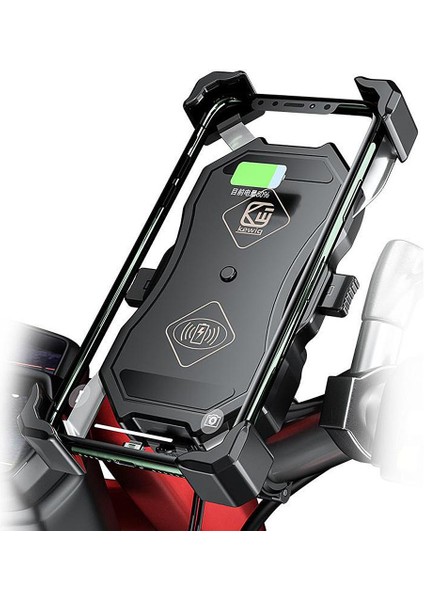 4-7 Inç Telefon Motosiklet 15W Kablosuz Şarj Cihazı (Yurt Dışından) modelleri