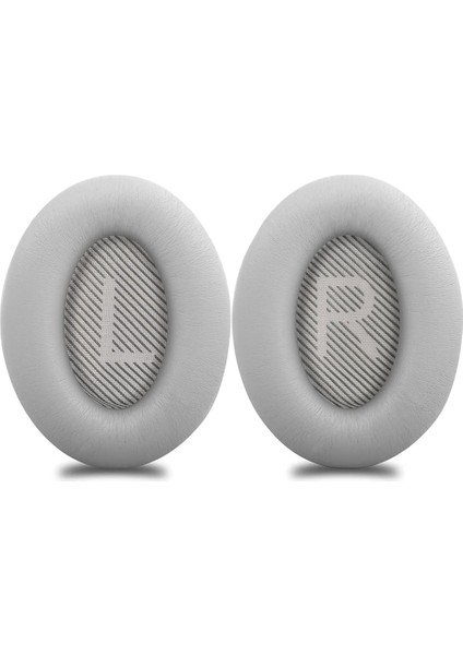 Replacemen Ear Cushions For Bose Quiet Comfort 35 Soft Protein Leather Replacement Ear Pad For Bose Qc 35/25 / 15 Qc2 / Ae2 / AE2I / AE2W / Sound Link/sound True (White) (Yurt Dışından)