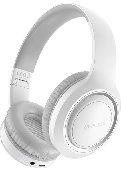 Space-M Bluetooth Kulaklık Ayarlanabilir Ve Katlanabilir Kulak Üstü Bluetooth Kulaklık Ce Sertifikalı Uıd-10 Tüm Cihazlarla Uyumlu (Yurt Dışından)
