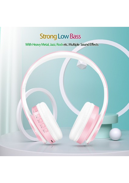 Macaron Stereo Kulaklık Bluetooth Kulaklık Kulaklık Kablosuz Handsfree Evrensel Iphone Huawei Xiaomi Samsumg Için Yeni Yıl Hediyesi (Yurt Dışından) fırsatları
