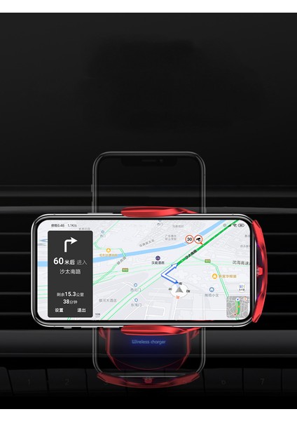 Manyetik Araç Kablosuz Şarj Cihazı, Havalandırmalı Gösterge Paneli Araç Şarj Ünitesi-(Q3 Soğuk Siyah 15W)(BIR Set) (Yurt Dışından) fiyatları