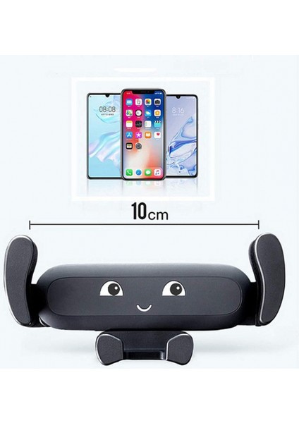 Araç Telefonu Tutucu, Çoğu Akıllı Telefon ve Gps Cihazıyla Uyumlu Ayarlanabilir Klipsli Universal Araç Cep Telefonu Standı (Siyah) (Yurt Dışından) fırsatları