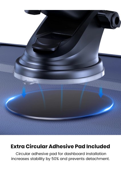 Topk Araç Telefonu Tutucu Dağı Cep Telefonu Montajı Araç Kontrol Paneli ve Evrensel Arabalar Için Ön Cam 360° Dönebilen Cep Telefonu Tutucu (Yurt Dışından) modelleri