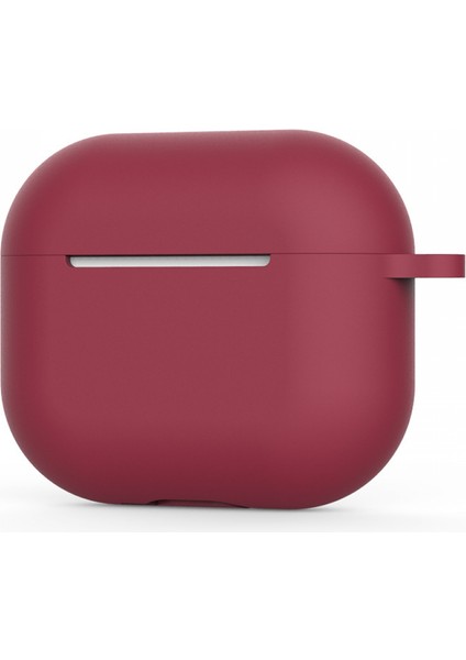 The New 3 Headset Protective Case Is Suitable For The Silicone Protective Case Of Apple's 3rd Generation Wireless Bluetooth Headset（claret） (Yurt Dışından)