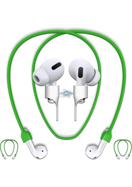 Strap Magnetic Anti-Lost Cord For 3rd 2nd Generation Pro 2 1(3green) (Yurt Dışından)