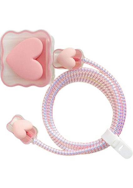 Şarj Cihazları I Kılıf, , Şarj Başlığı, USB Veri Hattı Love Pink (Yurt Dışından) fiyatları