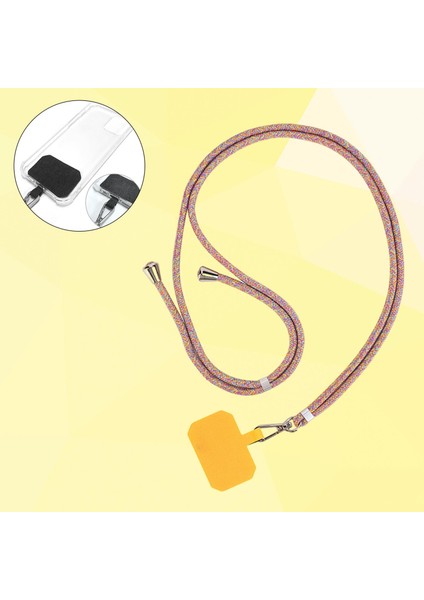 Akıllı Telefonlar Için Çıkarılabilir Ayarlanabilir Cep Telefonu Ipi Askıları Yellowrainbow Yellow (Yurt Dışından) fırsatları