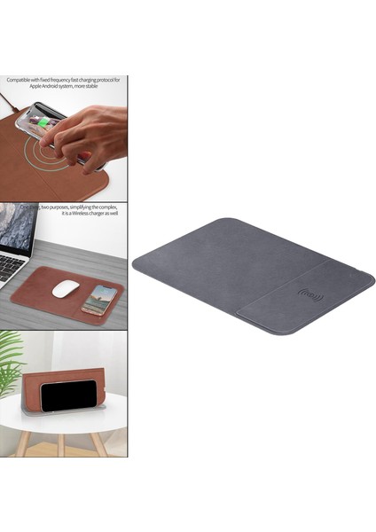 Katlanabilir 15W Mouse Pad Telefonları Gri (Yurt Dışından) fırsatları