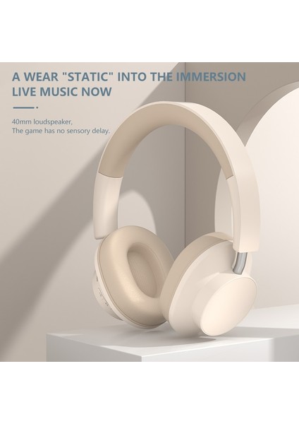Hıfı Kulaklık Kablosuz Kulaklık Bluetooth Aşırı Kulak Stereo Ağır Bas Oyun Kulaklık Tf/aux Müzik Çalar Mıc Ile/radyo Hediyeler Için (Yurt Dışından)