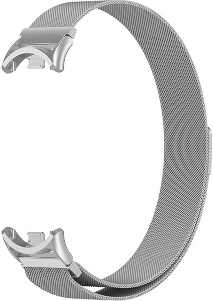 Xiaomi Mi Band 8 Saat Kayışı Için Uygun Mi 8 Metal Saat Kayışı Paslanmaz Çelik Saat Kayışı (Yurt Dışından)