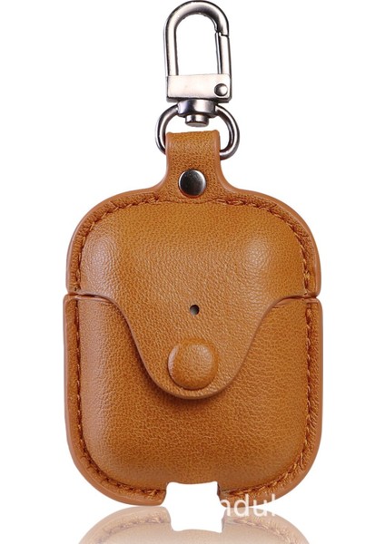Charging Case Cover For Apple , Pu Leather Case Compatible With Apple 1 / 2 Charging Case (Yurt Dışından)
