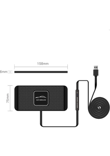 USB Arabirim Araç Cep Telefonu Kablosuz Şarj Cihazı (Yurt Dışından) indirimleri