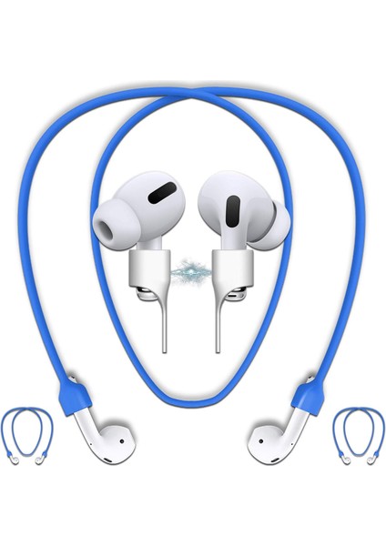 Strap Magnetic Anti-Lost Cord For 3rd 2nd Generation Pro 2 1(3 Blue) (Yurt Dışından)