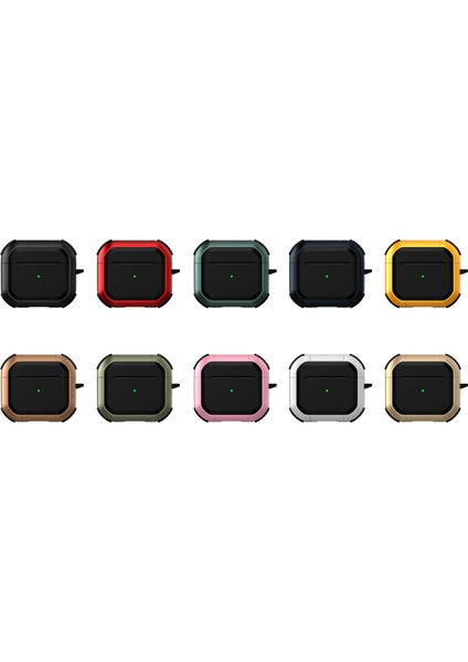 The New Pro Protective Cover Earphone Case Is Suitable For Apple's Pro Metal Case-Yellow (Yurt Dışından) fiyatları