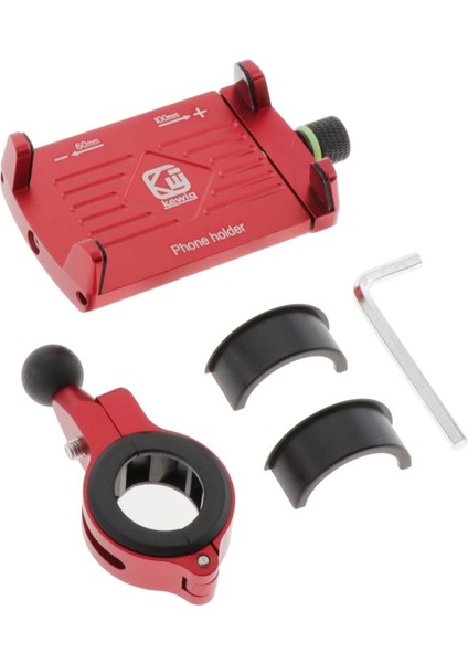 Motosiklet Gidonu Telefon Tutucusu Alüminyum Alaşım Kırmızı (Yurt Dışından) modelleri