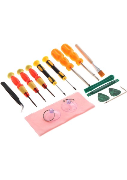 Cımbız Temizleme Fırçası Temizleme ile 17'si 1 Tornavida I (Yurt Dışından)