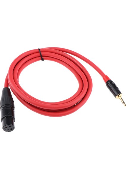 Xlr 3 Pin Dişi - 3,5 mm Amplifikat 2 Metre Için Mono Ses (Yurt Dışından)