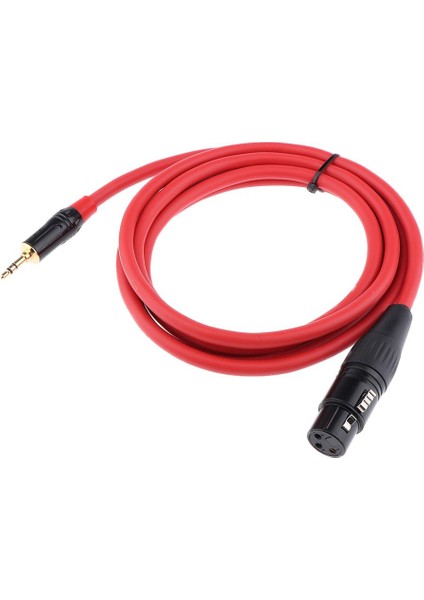 Xlr 3 Pin Dişi - 3,5 mm Amplifikat 2 Metre Için Mono Ses (Yurt Dışından) fırsatları