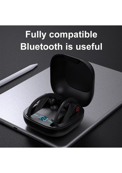 Yeni Tws Kablosuz Kulaklıklar Hıfı Ses Bluetooth Kulaklık Gürültü Azaltma Spor Kulaklık Ipx7 Su Geçirmez Çift Mikrofonlu Kulaklıklar (Yurt Dışından)
