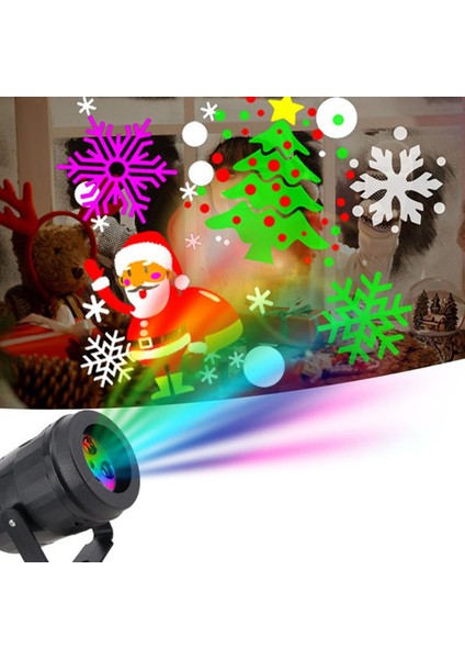Bahçe Noel LED Işık Projeksiyon Lambası Lambası (Yurt Dışından)