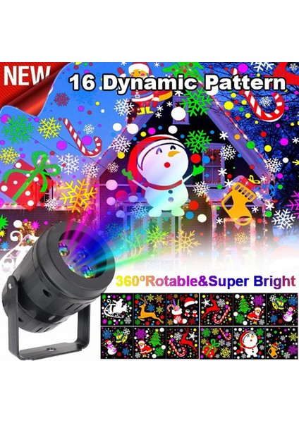 Bahçe Noel LED Işık Projeksiyon Lambası Lambası (Yurt Dışından)