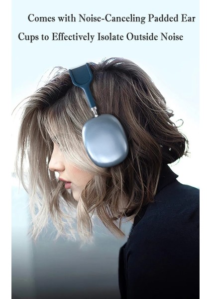 Kablosuz Kulaklıklar Bluetooth Fiziksel Gürültü Azaltma Kulaklıklar Stereo Ses Kulaklık Telefon Pc Için Oyun Kulaklık Kafa Üzerinde Hediye (Yurt Dışından)