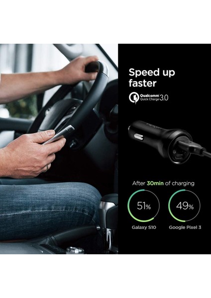 Usb Taşımai 20w Hızlı Araç Şarj Cihazı (Pd20w+Qc3.0 Hızlı Şarj 20w) Beyaz (Yurt Dışından) fiyatları