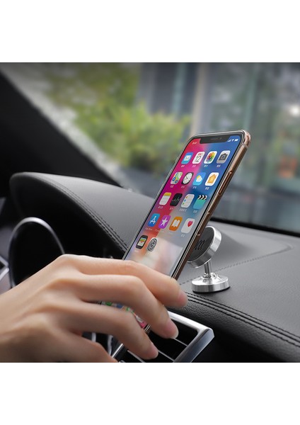 Hoco Hoco. CA36 Plus Orta Konsol Metal Manyetik Araç Içi Telefon Tutucu Gösterge Paneli Cep Telefonu Navigasyon Braketi (Kırmızı) (Yurt Dışından) modelleri