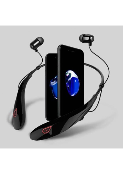 Y98 Kablosuz Boyun Bandı Bluetooth Kulaklık 3D Stereo Müzik Spor Koşu Anti-Damla Kulaklık Hd Mic ile Handsfree Büyük Kapasiteli (Yurt Dışından) modelleri
