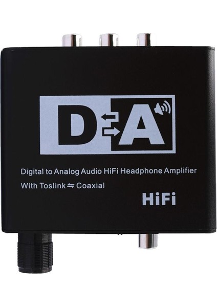 Koaksiyel ile Ses Hifi Telefon Amplifikatü Dönüştüü (Yurt Dışından)