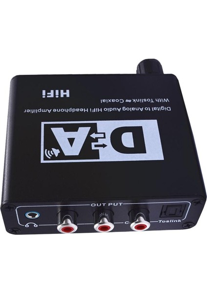Koaksiyel ile Ses Hifi Telefon Amplifikatü Dönüştüü (Yurt Dışından)
