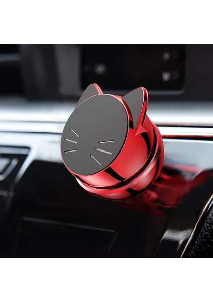 Araç Telefonu Tutucu Kedi Şekilli Manyetik Araca Monte 360 Derece Evrensel Braket Araç Telefonu Tutucu Çıkış Telefon Braketi (Yurt Dışından) fiyatları