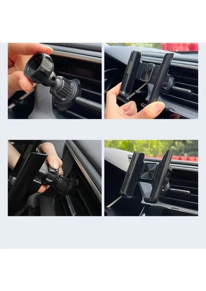 Evrensel Araç Telefonu Tutucu Yerçekimi Hava Firar Dağı Standı Cep Cep Telefonu Araç Braketi Desteği iPhone Samsung Xiaomi Için (Yurt Dışından) fırsatları