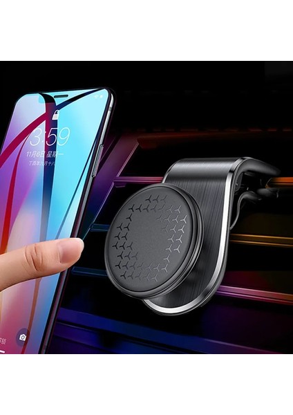 Manyetik Araç Telefonu Tutucu Mobil Destek Araba Için Cep Telefonu Desteği Mobil Kapı Otomatik iphone Xiaomi Huawei Samsung Için (Yurt Dışından) fiyatları