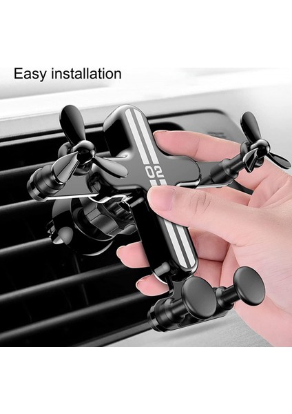 Evrensel Araç Telefonu Tutucu, 360 Derece Dönen Braket Havalandırma Araba Beşiği, Otomatik Kırmızı Için Yerçekimi Cep Telefonu Standı (Yurt Dışından) fırsatları